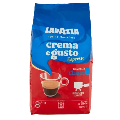 LAVAZZA CREMA E GUSTO ESPRESSO BEANS - 1kg