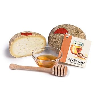 MIELOSO - Aged Pecorino Cheese Enriched With Honey - Chiodo 350g avg