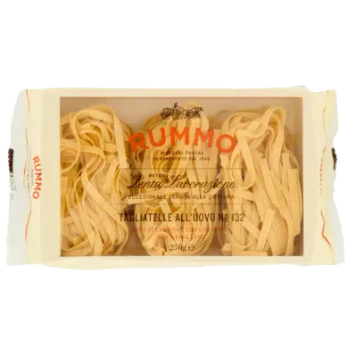 RUMMO TAGLIATELLE ALL'UOVO No.132 - 250gr RUMMO TAGLIATELLE ALL'UOVO No.132 - 250gr
