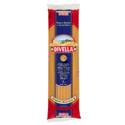 Divella Spaghetti Ristorante Pasta di Semola No.8 – 500g Divella Spaghetti Ristorante Pasta di Semola No.8 – 500g