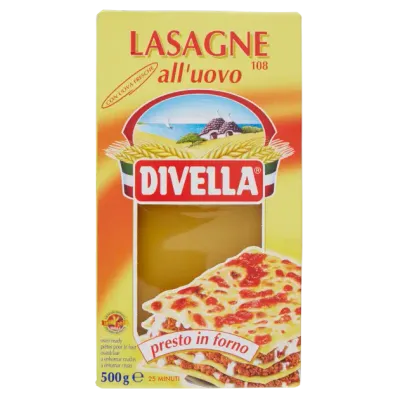 Divella Lasagne all’Uovo – 500g