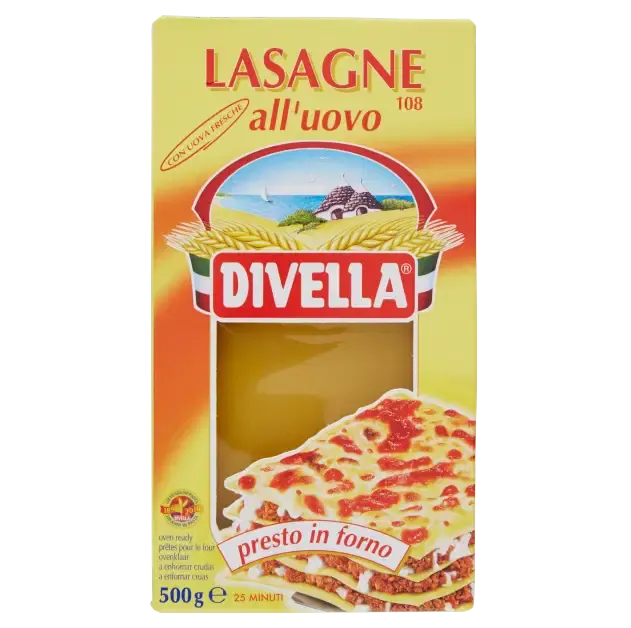 Divella Lasagne all’Uovo – 500g