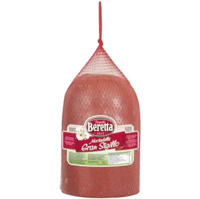 Beretta 1/2 Mortadella Gran Sigillo with Pistachio – 2.5kg (avg) Beretta 1/2 Mortadella Gran Sigillo with Pistachio – 2.5kg (avg)
