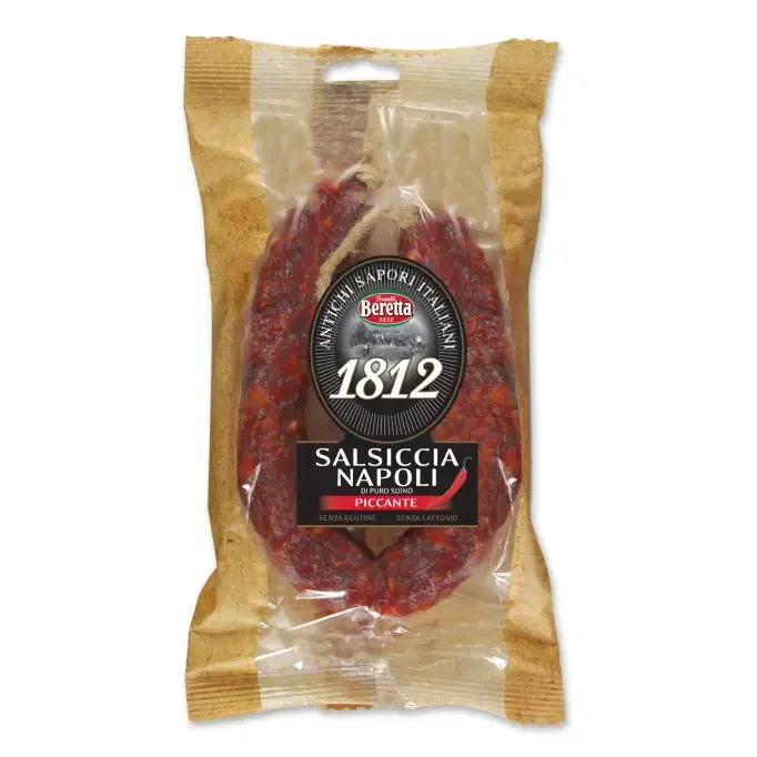 Beretta Salsiccia Napoli Piccante Curva – 250g (avg)