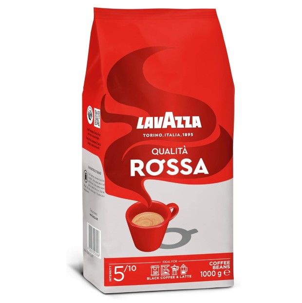 Lavazza Qualita Rossa Coffee Beans - 1kg