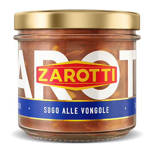 Zarotti Sugo alle Vongole (Clams with Tomato Sauce) – 110g
