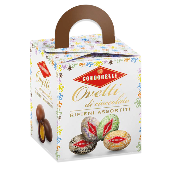 Condorelli Ovetti Assorted Filled Mini Chocolate Eggs – 120g Italian Easter Chocolates