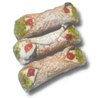 Large Ricotta Cannoli – 20pcs (110g each) 2.2kg Frozen Italian Cannoli Catering Pack