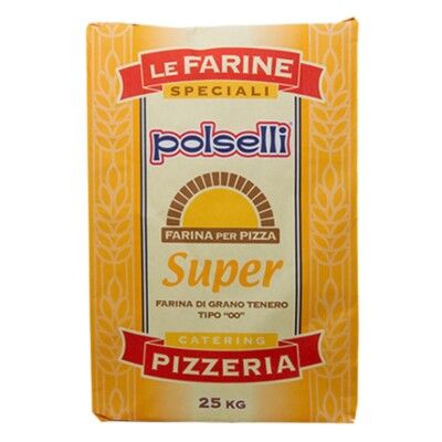 Polselli Super Pizza flour 25kg Italian pizza flour bag professional baking flour
