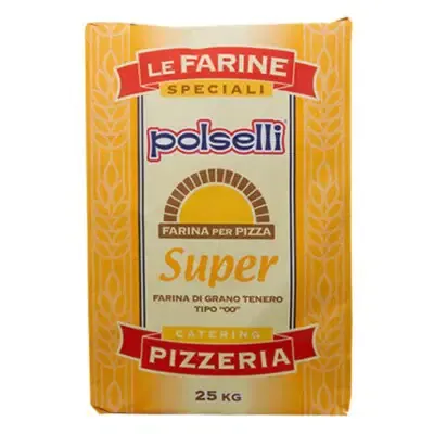 Polselli Super Pizza Flour– 25kg Italian Professional Pizza Flour