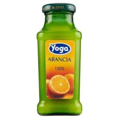 Yoga 100% Orange Juice “Arancia di Sicilia” – 24 x 200ml Italian Fruit Juice