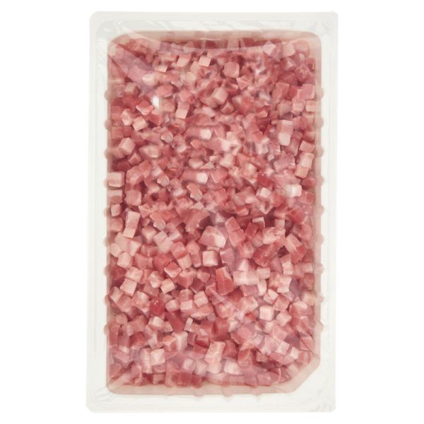 diced smoked pancetta cubes 1kg cubetti di pancetta affumicata