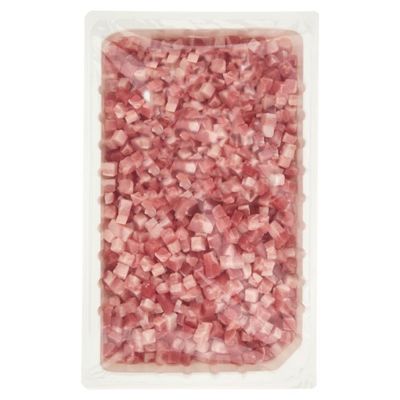 diced smoked pancetta cubes 1kg cubetti di pancetta affumicata