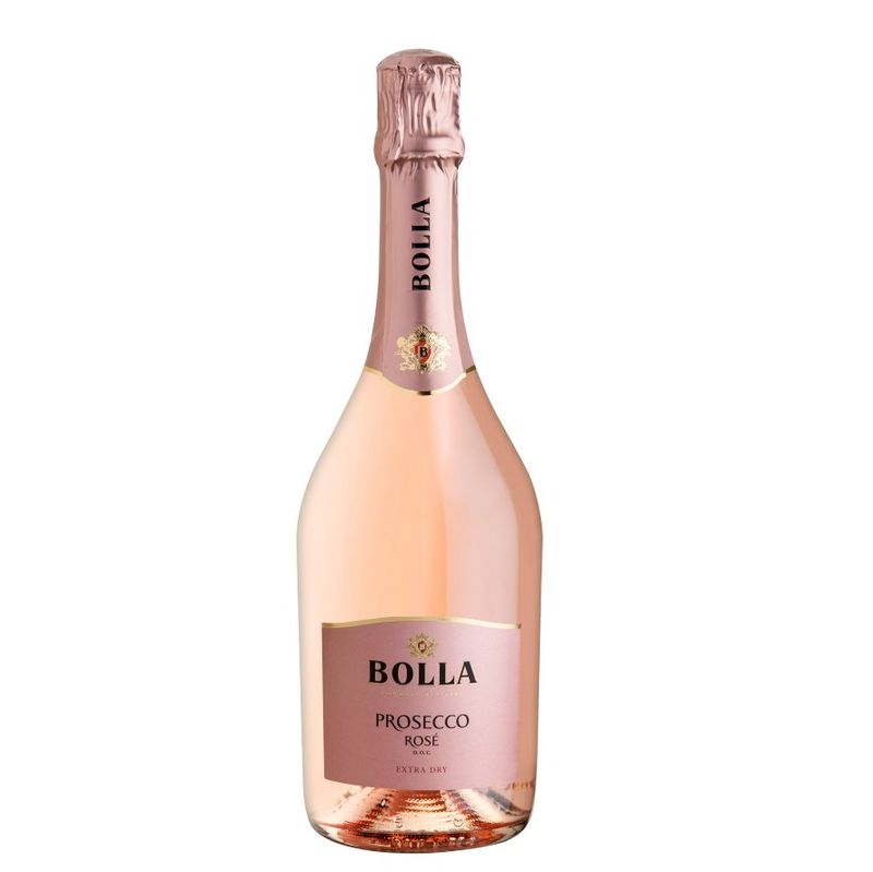 Bolla Prosecco DOC Rosé Extra Dry 75cl sparkling Italian wine bottle