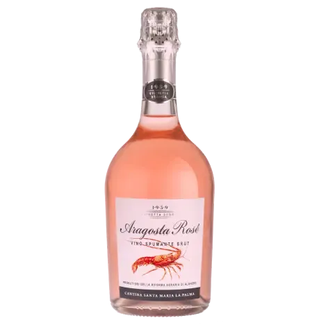 Aragosta Brut Rosé Sparkling Wine 75cl (11.5% ABV)
