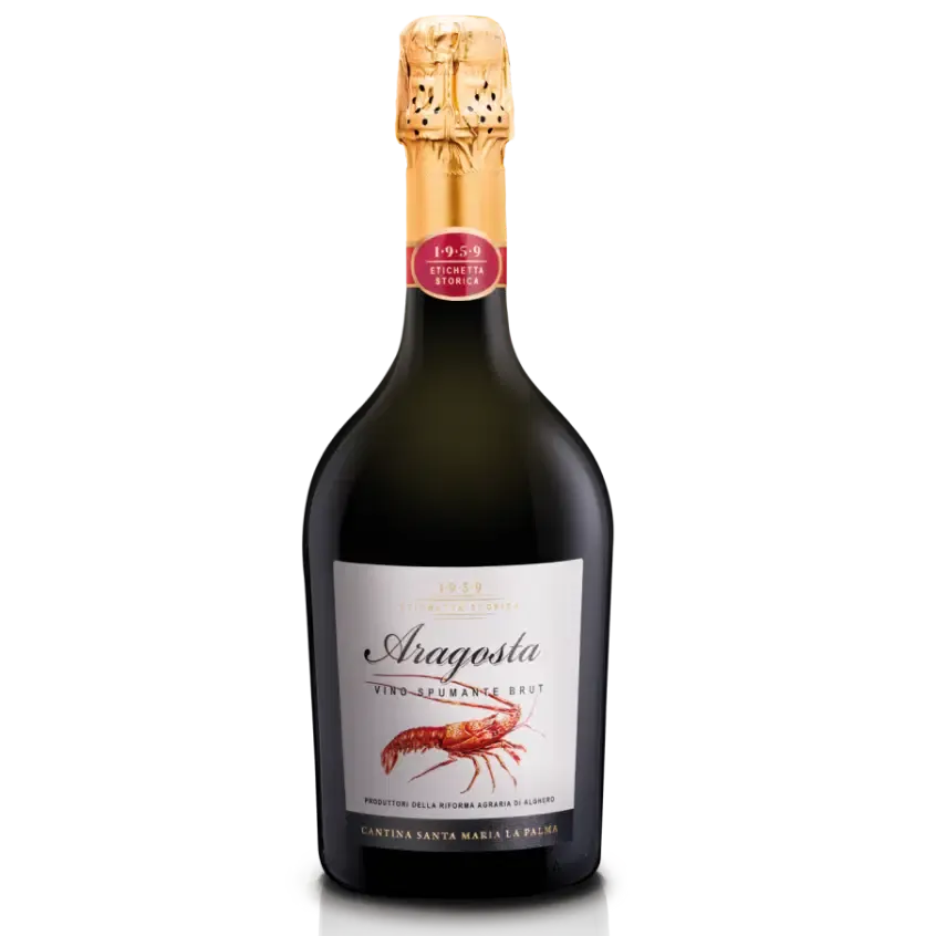 Aragosta Brut Spumante Bianco 75cl (11.5% ABV)