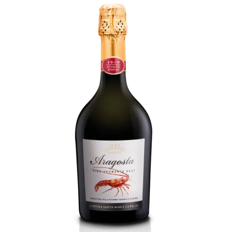 Aragosta Brut Spumante Bianco 75cl (11.5% ABV)