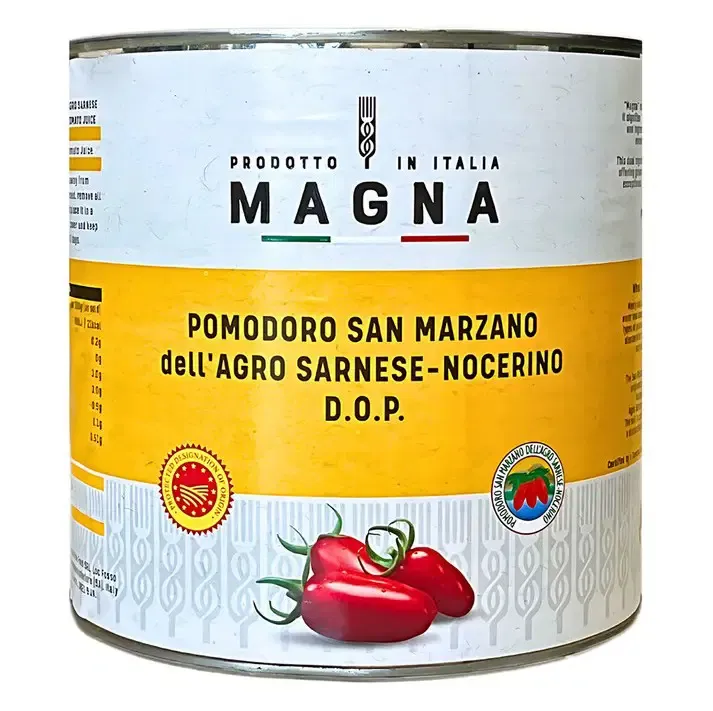Magna San Marzano DOP Peeled Tomatoes 6 x 2.55kg
