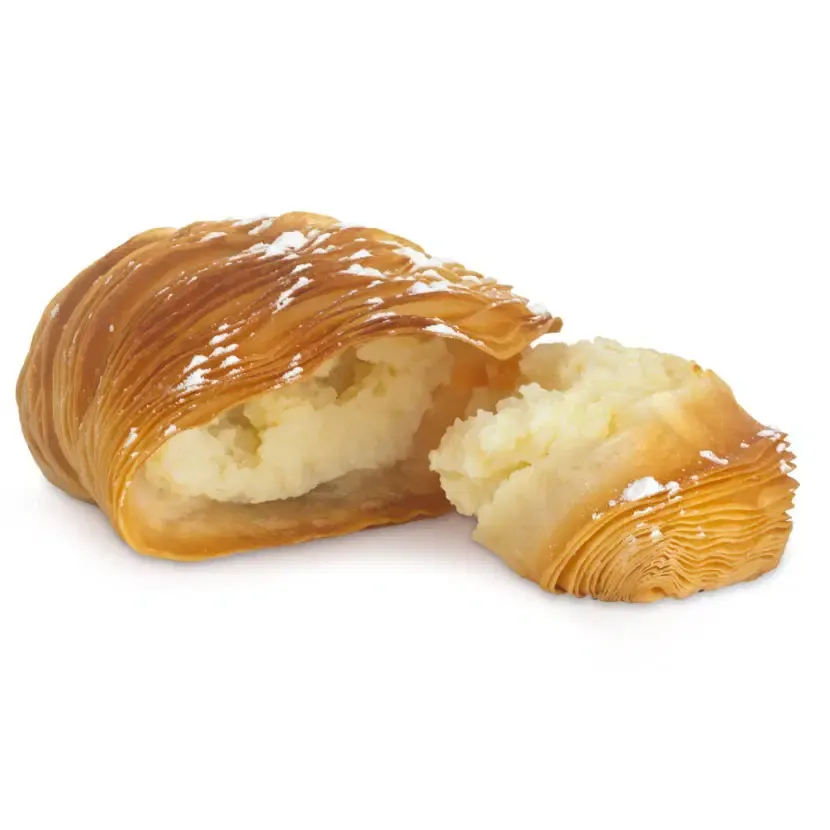 Frozen Neapolitan Sfogliatella Riccia 15pcs (110gr each) - 1.65kg (Sfogliatelle Napoletana)