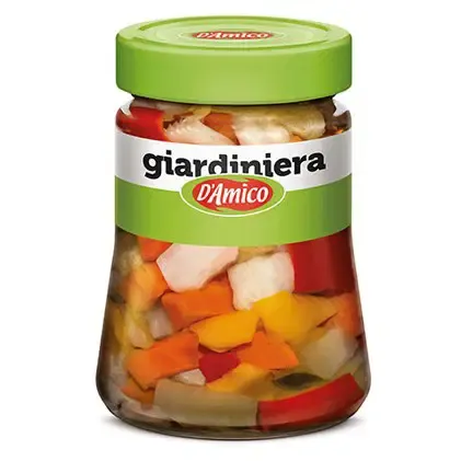 D'Amico Giardiniera Mixed Pickled Vegetables - 300gr