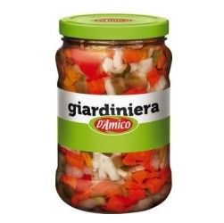 D'Amico giardiniera mixed pickled vegetables 1.6kg jar