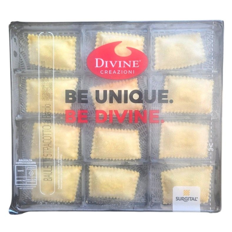 Bauletti with Barolo DOCG slow-braised beef 250g premium filled pasta