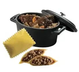 Bauletti with Barolo DOCG slow-braised beef  - 250gr Divine Creazioni