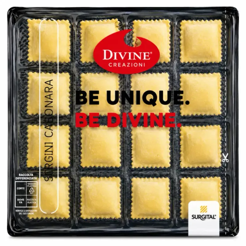 Scrigni Carbonara with Guanciale &amp; Pecorino Romano DOP - 285gr Divine Creazioni