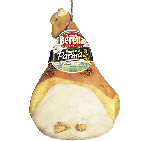 Fratelli Beretta Prosciutto di Parma DOP Pressato Bone-In 8.5kg authentic Italian ham