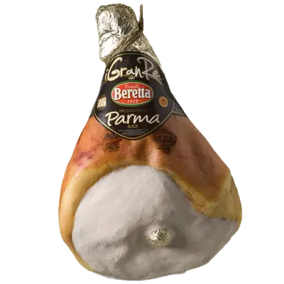 Prosciutto di Parma DOP Pressato "I Gran Re" Bone-in – Fratelli Beretta (8.5kg Avg.)