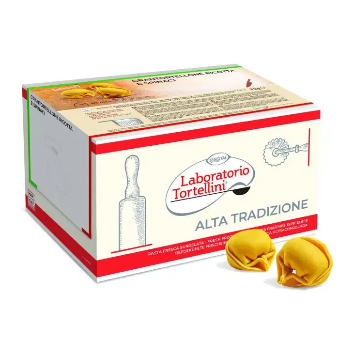 Grantortellone with Spinach and Ricotta (1x3kg) - Laboratorio Tortellini