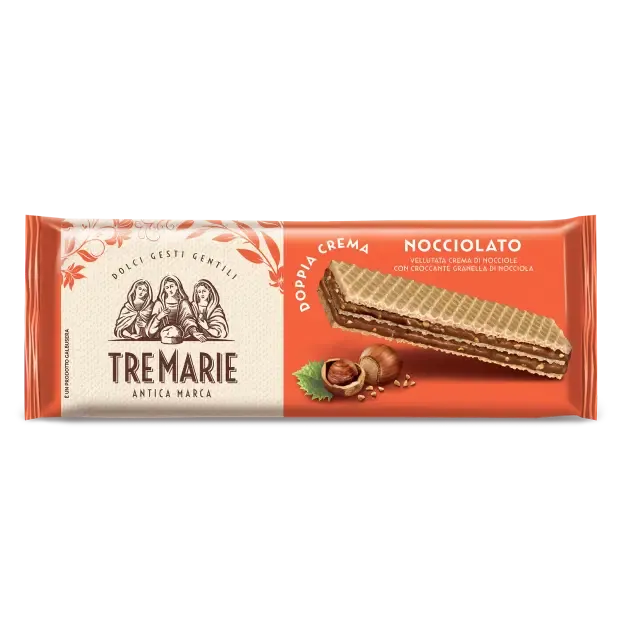 Tre Marie Hazelnut Cream Wafers - 140g