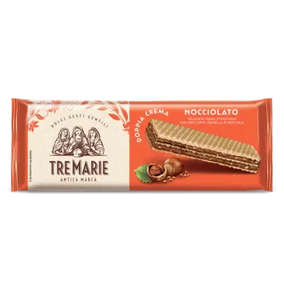Tre Marie Hazelnut Cream Wafers - 140g Tre Marie Hazelnut Cream Wafers - 140g