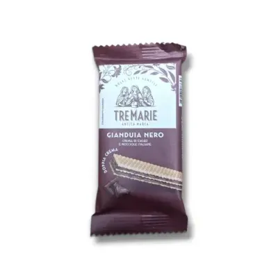 Tre Marie Gianduia Nero Wafer Display  - 30 x 36g