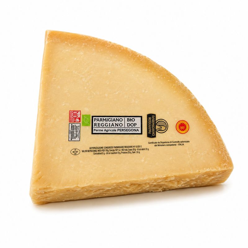 Organic Parmigiano Reggiano DOP Wedge 2kg