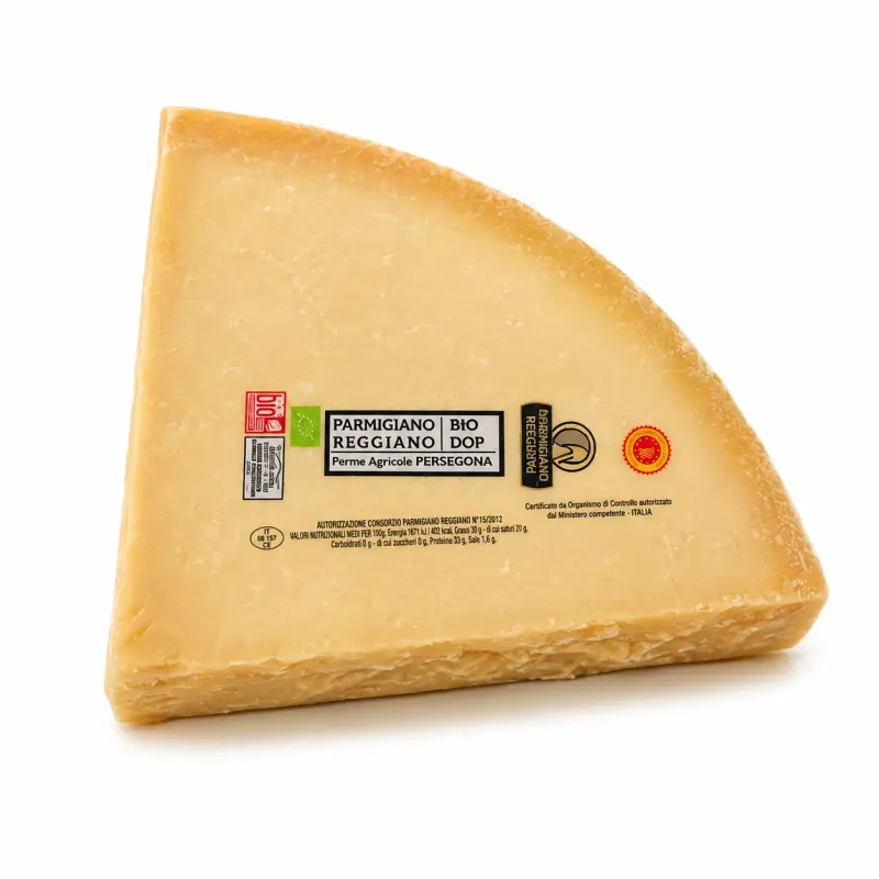 Organic Parmigiano Reggiano DOP – 24 month 4kg–4.4kg (Avg)