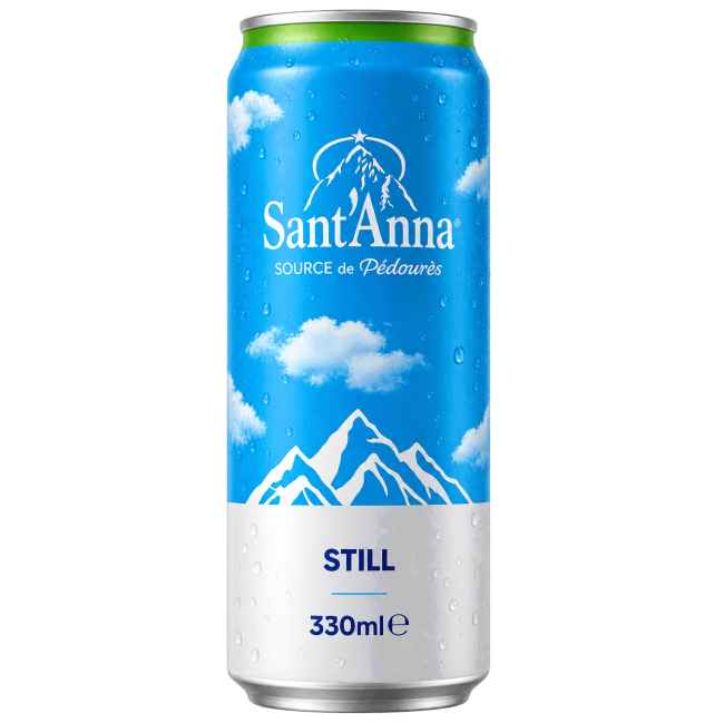 Sant'Anna Still Mineral Water 330ml can