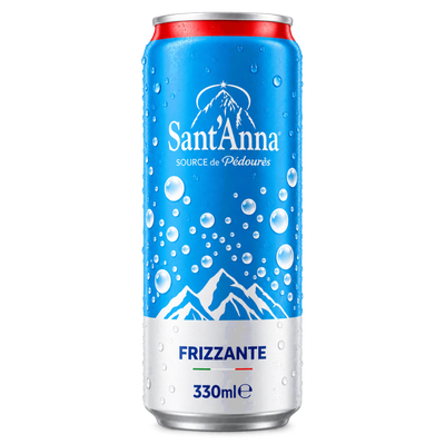 Sant'Anna Frizzante Sparkling Mineral Water 330ml can