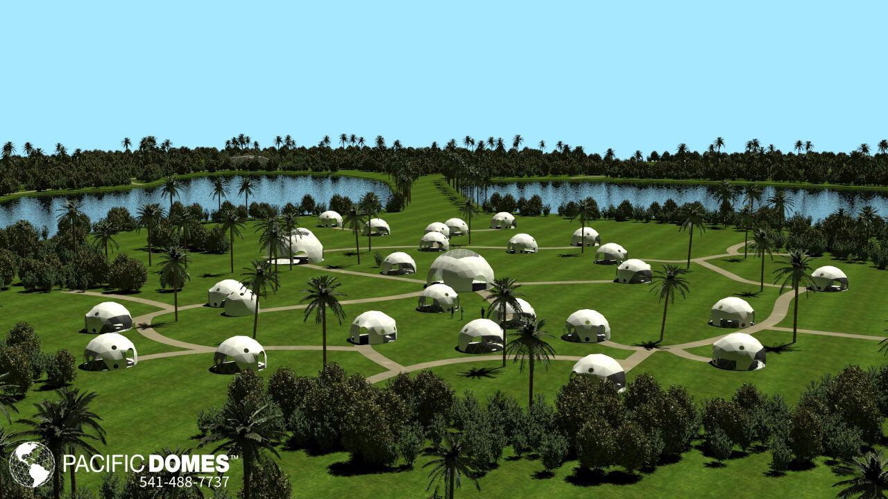 PACIFIC DOMES  ecolodge , résidentiel