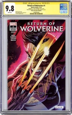CGC/CBCS 9.8 Signature Series SS Graded Comic Mystery Box CGC/CBCS 9.8 Signature Series SS Graded Comic Mystery Box
