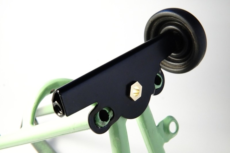 Eerder metaal Repair bridge for Brompton rear frame repair
