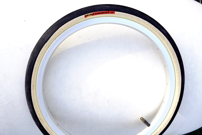 Cheng Chin inner tube 16 x 1.35" (ETRTO 34-305) Schräder valve. Not for standard Brompton wheels, but Danhon etc