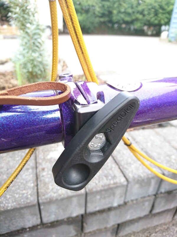 SpedDial third gen. hinge clamps kit for Brompton