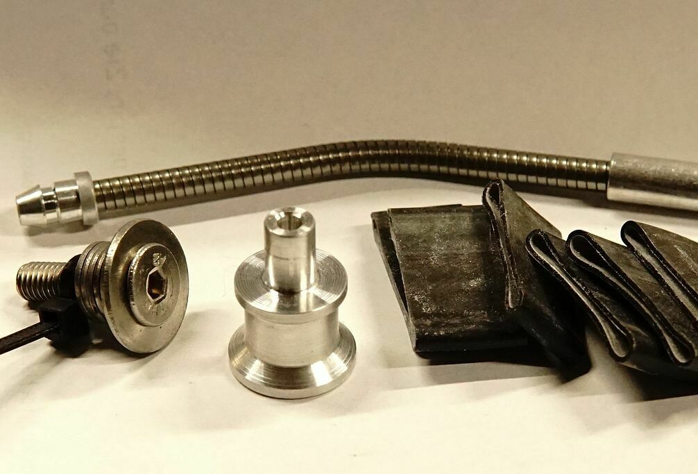 ​Eerder metaal Diabolo set for Shadow derailleur on a Brompton