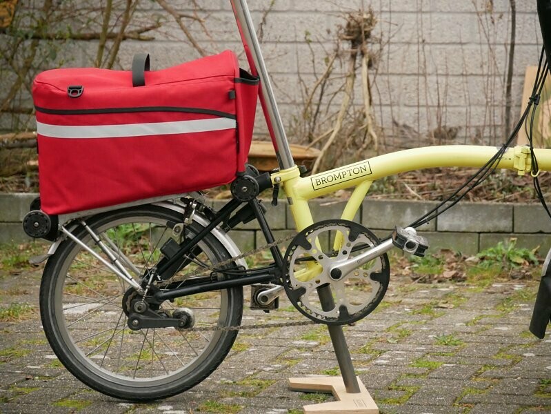 Radical Design waterproof Rackbag, color: Red