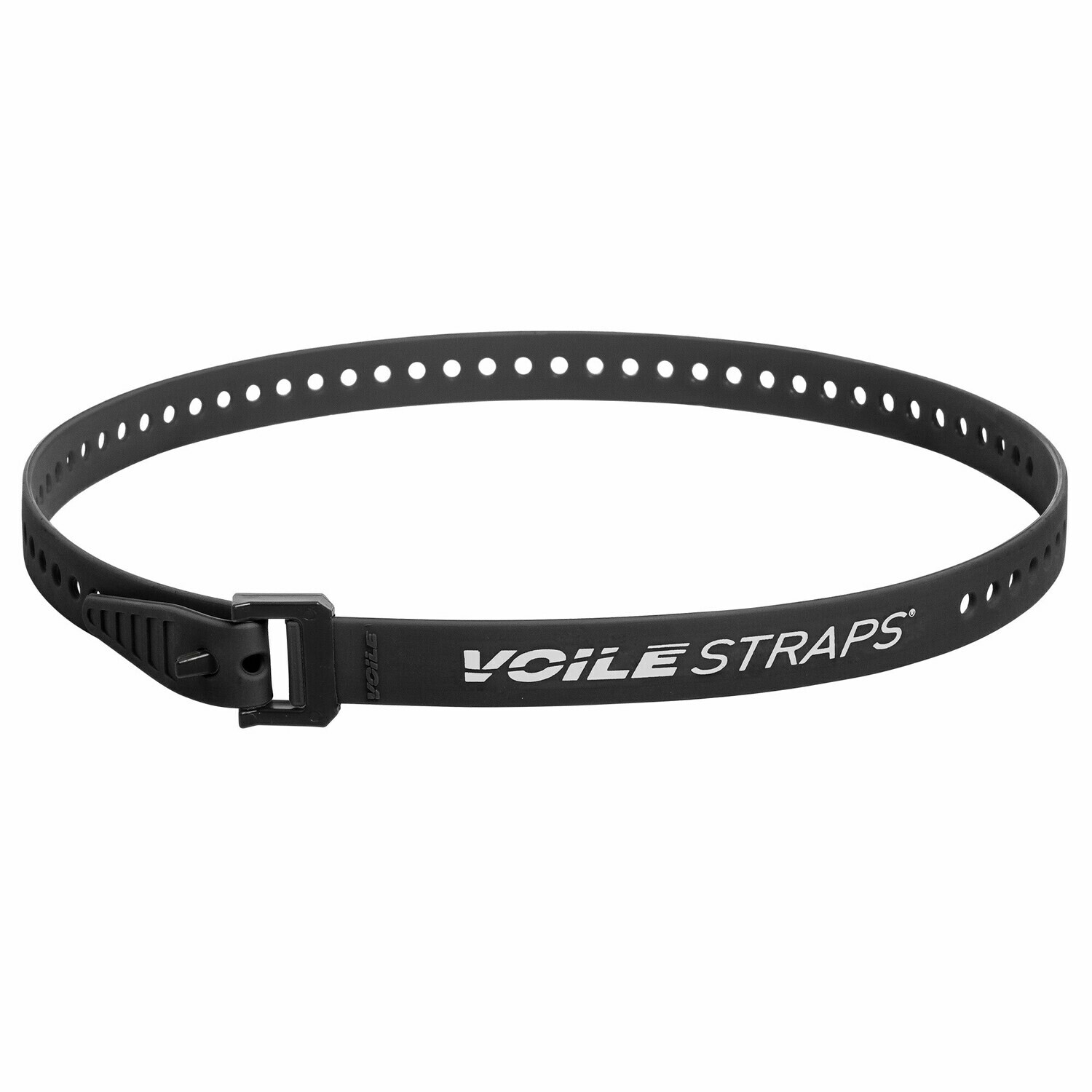Voilé strap 32&quot; / 81cm / 75cm effective, 20mm wide, Color: Black