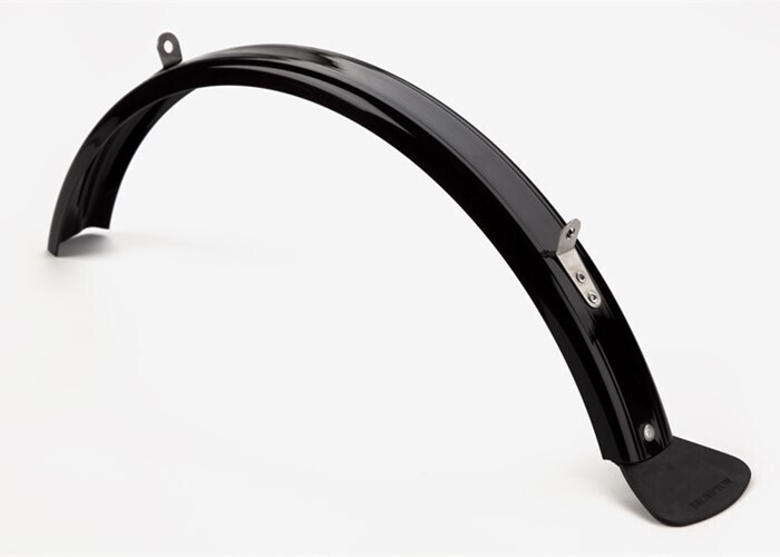 Brompton R(Rack) type rear mudguard blade Black gloss
