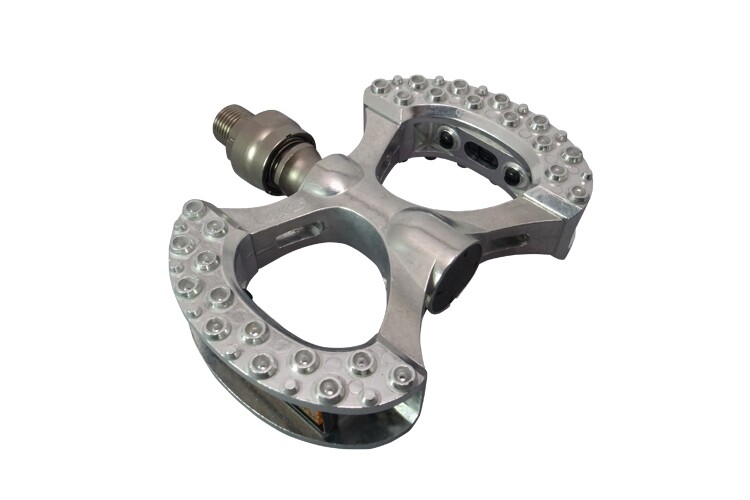 MKS Lambda Ezy Superior Silver Pedals