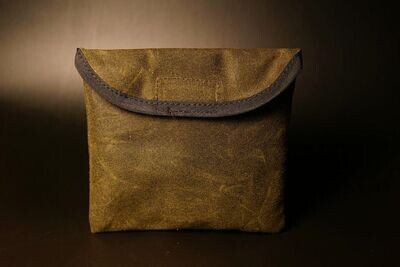 Eerder Xplorer pouch Olive waxed cotton for Xplorer pockets and Radical Roll top bags