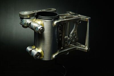 Eerder metaal Model 5 aka #AllsteelseatposthuggerXS luggage adapter